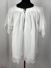 Antique Vintage Priest Surplice Cotta Kapell Vestment With Lace  1