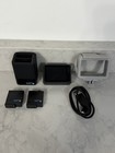 Gopro Hero 5 Black 4k Waterproof Dual Battery  Charger  Hard Case    2 Batteries
