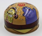 Vintage 2001 Mcdonald   s Hamburger Big Mac Tin Box Ronald Grimace Birdie Vg Cond 