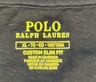 Polo Ralph Lauren Men s Slim Fit Black Long Sleeve Crewneck Logo T-shirt Xl