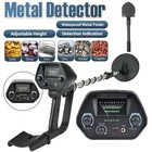 Lcd Metal Detector Waterproof Gold Digger Deep Sensitive Hunter Coil Searcher