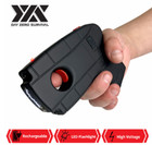 Dzs 10 Million Volt Rechargeable Pistol Grip Stun Gun W  Led Light   Safety Pin