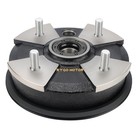 Front Brake Drum Hub For Honda Trx250 Trx250tm Trx250te Recon 250 2x4 1997-2024