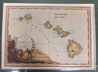 Le Isole Di Sandwich Lahaina Printsellers Hawaii Reproduction Print Good Con 