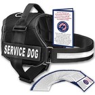  Service Dog Vest With Handle - No Pull Dog Harness For Large Dogs  Esa  And 