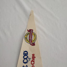Cape Cod Ma Vtg Souvenir Felt Pennant 22 5 x 8 75   Windmill Cape Cod Chips Rare