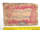 Vintage Israel Zion Flag 1910s Tobacco Cigar Cigarette Felt Flannel Free Shpn