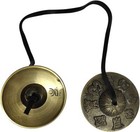 2 75 Inch Tibetan Buddhist Tingsha Symbols Belly Dance Finger For Sound Therapy