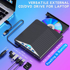 External Cd Dvd Drive For Pc Laptop Windows 11 10 Usb 3 0 Burner Reader Writer