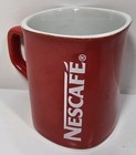 Nescafe Red Cup Mug Coffee Ceramic Collectible 8oz U s Seller