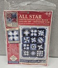 Joann - All Star Quilt Block Of The Month - Complete Set - All 12 Months- Sealed