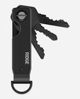 Compact Metallic Key Organizer - Minimalist Key Holder  Smart Keychain For 2-6 K