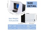 24w Airbrush Spray Booth Portable Spray Paint Booth Dual Fan Exhaust Filter