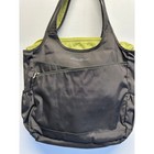 Eddie Bauer Black Nylon Tote Bag Large Shoulder Travel Gym Carryall