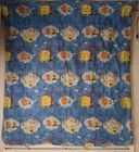2004 Vintage Nickelodeon Spongebob Squarepants Reversible Comforter Blanket72x80