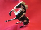 Hartland Vintage Rearing Mustang Stallion Toy Model Horse Black   White Pinto