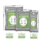 6 Pack Bamboo Charcoal Air Purifying 1 Count  pack Of 6   Valuable 6