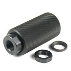 Steel Muzzle Brake 1 2x28 Tpi For  22lr 223 556 W  13 16-16 Tpi Sound Redirect