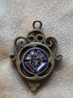 Antique Knights Of Columbus  k Of C  Fraternal Organization Pendant Or Watch Fob
