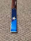 Vtg Stratton England Folding Comb Blue Enamel Order Of Eastern Star Oes