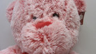 New Holiday Time 24  Red Plush Teddy Bear Stuffed Animal With Scarf With Tags