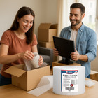 Small Bubble Cushioning Wrap Roll For Protecting Fragile Items 12 x100 Feet