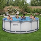 Bestway Steel Pro Max 14 x48  Round Above Ground Swimming Pool With Pump   Cover
