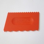 Vintage Tupperware Cake Comb Decorating Tool Frosting Scraper Scalloped Edge