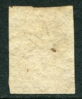 Ceylon 1857-59 Imperf  6d Purple-brown Sg 6 Used  2   Margins  cat    160   e 