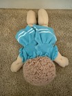 Vintage Cabbage Patch Kids 14in Doll Blonde Curly Hair Blue Outfit - See Photos