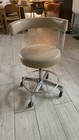 Rare Original Vintage Medical Dentist Stool Made By Reliance Company Color Beige