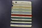 1960 Rambler Paint Chip Colors Sheets Rebel Ambassador American Nice Original 60