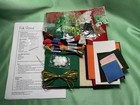 New Christmas Felt Garland Kit Santa  Sleigh  Reindeer  41 X 7 Inches 2019