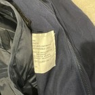 Us Military Men   s Blue Zip Jacket  Lightweight Pockets Removable Liner 40l