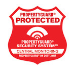 Propertyguard   Security Alarm Stickers - 12 Pack 3  Uv  3 Yr Wnty Usa Cctv Bonus