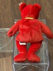 Ty Beanie Baby Red Osito Bear Plush 1999 With Errors Mint Condition Rare 
