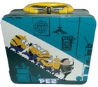 Pez Minions Gift Tin  three Dispensers   Six Candy Refills  European Edition