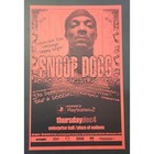 Snoop Dogg Ho Ho Ho Christmas Tour Poster 2003 Vancouver Bc Canada Rap Hip Hop