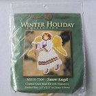 Lot 6 Mill Hill Winter Holiday Greetings Collection Counted Glass Bead Kits New