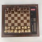 Vintage Excalibur Stiletto Deluxe Electronic Chess Game     Untested   No Box