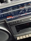 1980   s Sharp Gf-5454 Am fm sw 1 2 Radio Cassette Boombox W aux