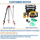 Self Leveling Laser Level Kit Green Beam 360 Rotary Rotating  tripod  Caliper Us