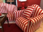Dollhouse Furniture Lot 1 12 Sofa Chairs Table Living Room Artwork