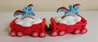 2x Mcdonalds My Little Pony Holiday Express Train Car  5 Happy Meal Toy 2017 