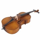 4 4 Acoustic Cello Case Bow Rosin Wood Color