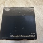 Leonard Vintage Silver Plate Champagne Bucket In Box 1978  euc 