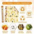  organic Beeswax Food Wraps Roll 13  x39    Reusable Sandwich   Storage Wrap 