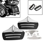 Rear Fender Accents Mud Flaps For Harley Tri Glide Ultra Classic Flhtcutg Trike
