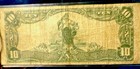  10 National Currency Note Banknote - National Bank Of Marquette Michigan Rare
