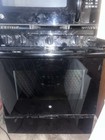 Ge Black Freestanding Gas Range 5 Burners Oven Clock Timer Knob Control